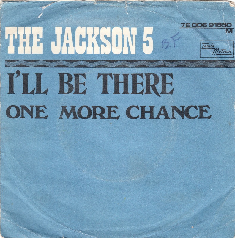 Jackson 5 - I'll Be There record cover