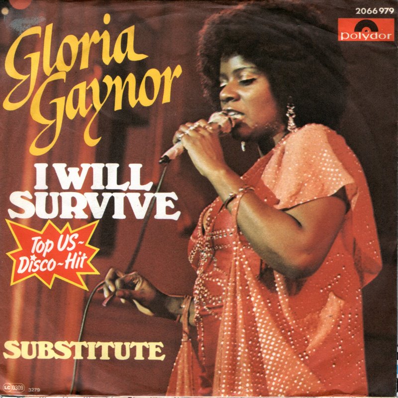 I WILL SURVIVE - Gloria Gaynor record cover