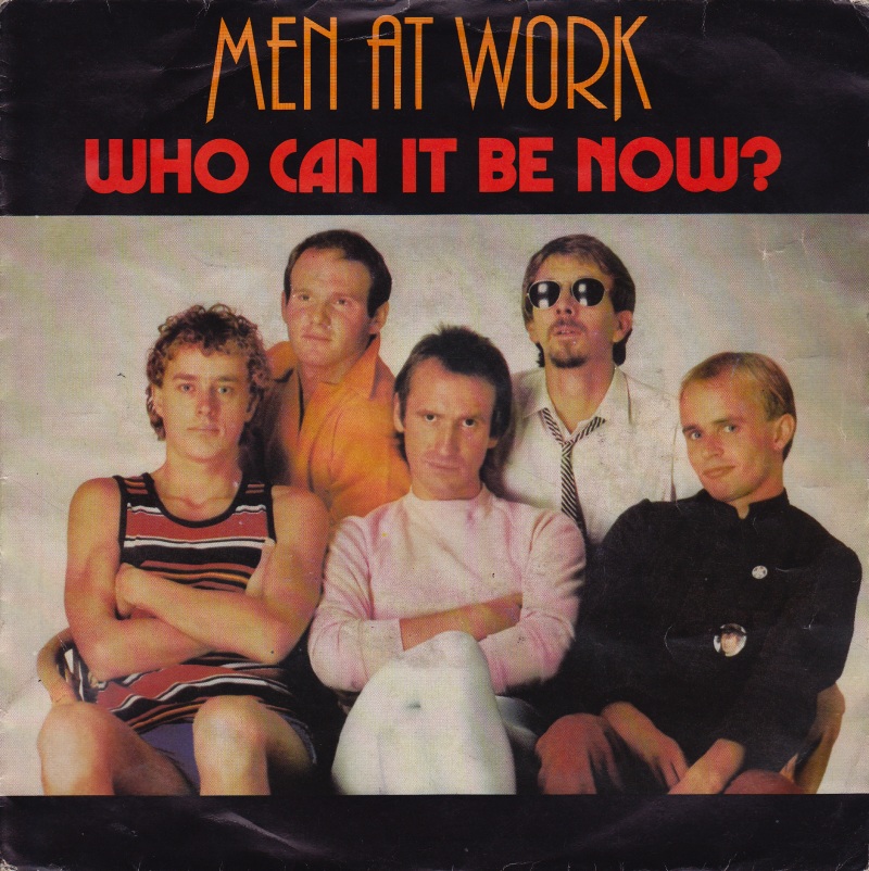 Men At Work Who Can It Be Now record cover