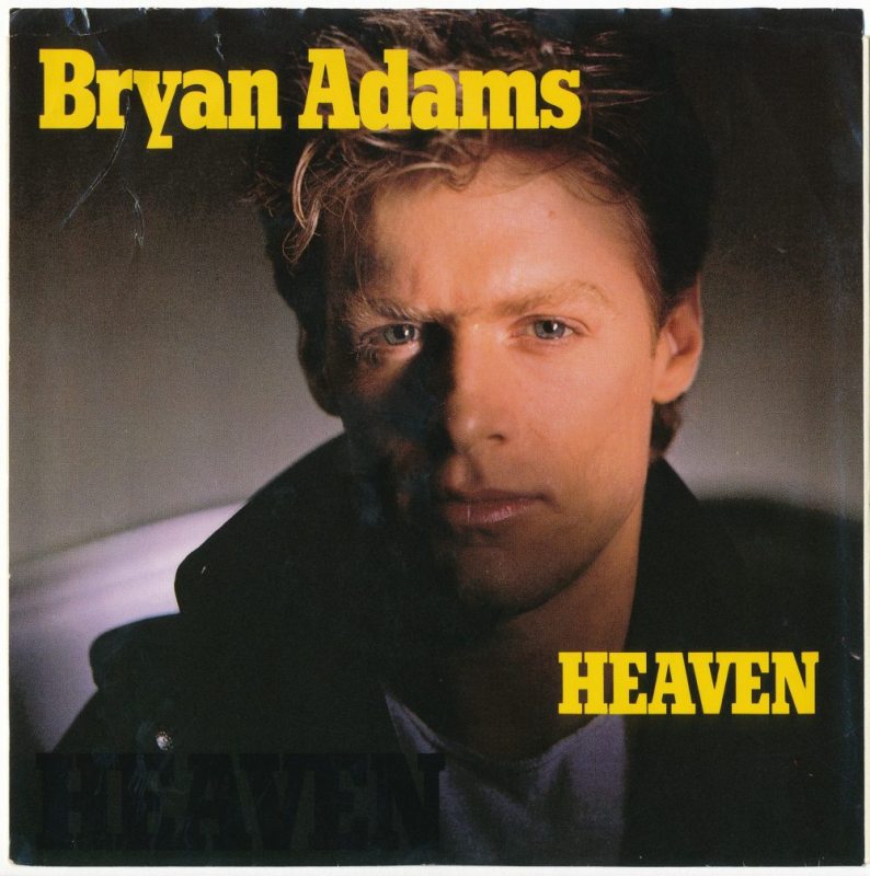 Bryan Adams Heaven record cover