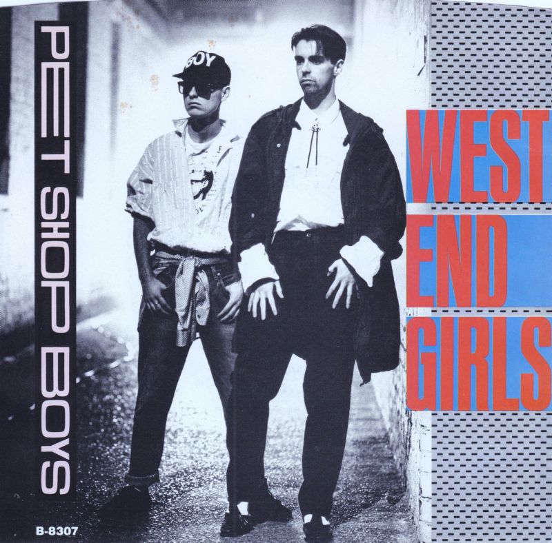 Pet Shop Boys West End Girls record cover