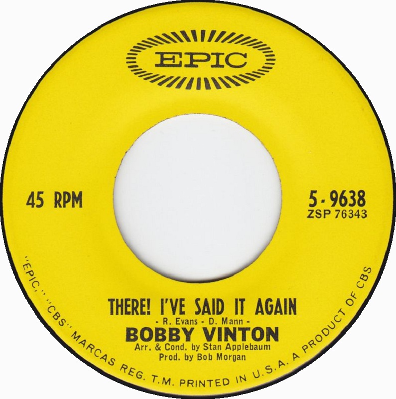bobby-vinton-there-ive-said-it-again-1963