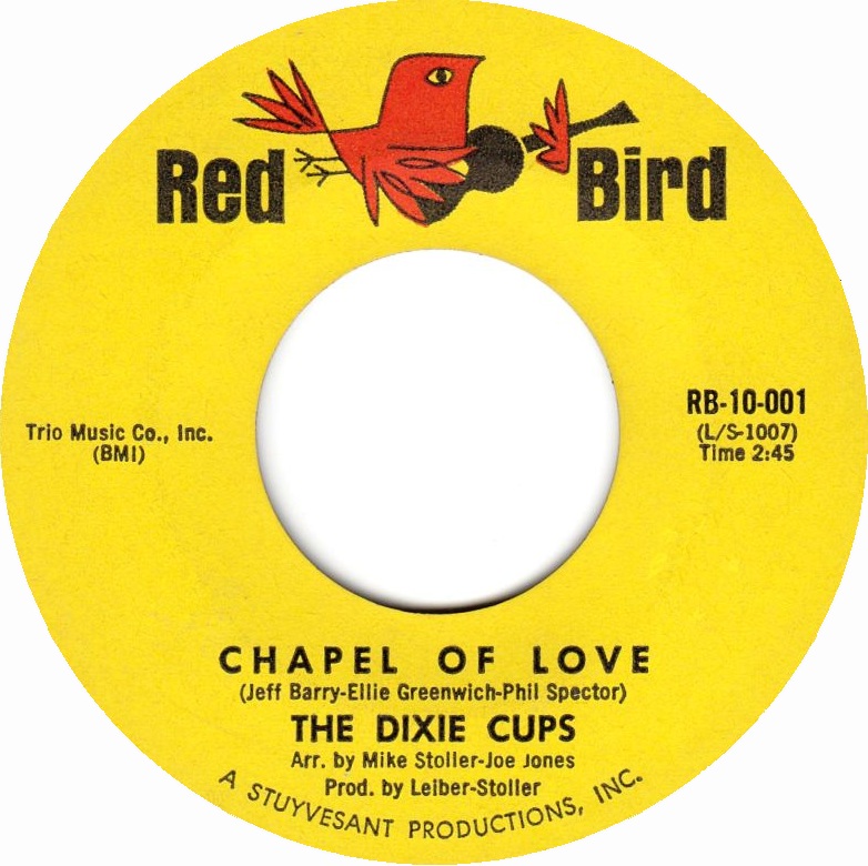 the-dixie-cups-chapel-of-love-red-bird