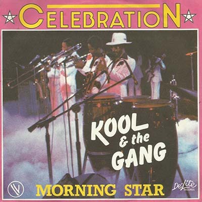 Kool and The Gang 1980's record cover